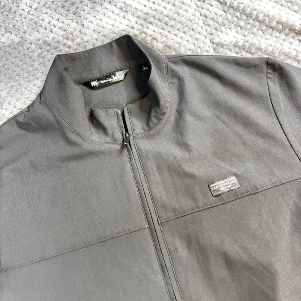 Travis Mathew Mens  Black Full Zip Golf Jacket Omni Resorts Champions Size L